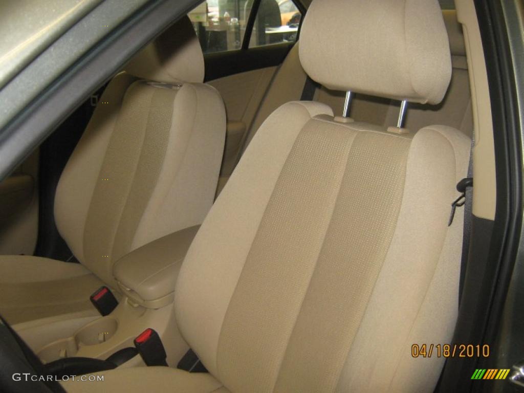 2010 Sonata GLS - Dark Cherry Red / Camel photo #26