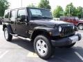 Black - Wrangler Unlimited Sahara 4x4 Photo No. 4