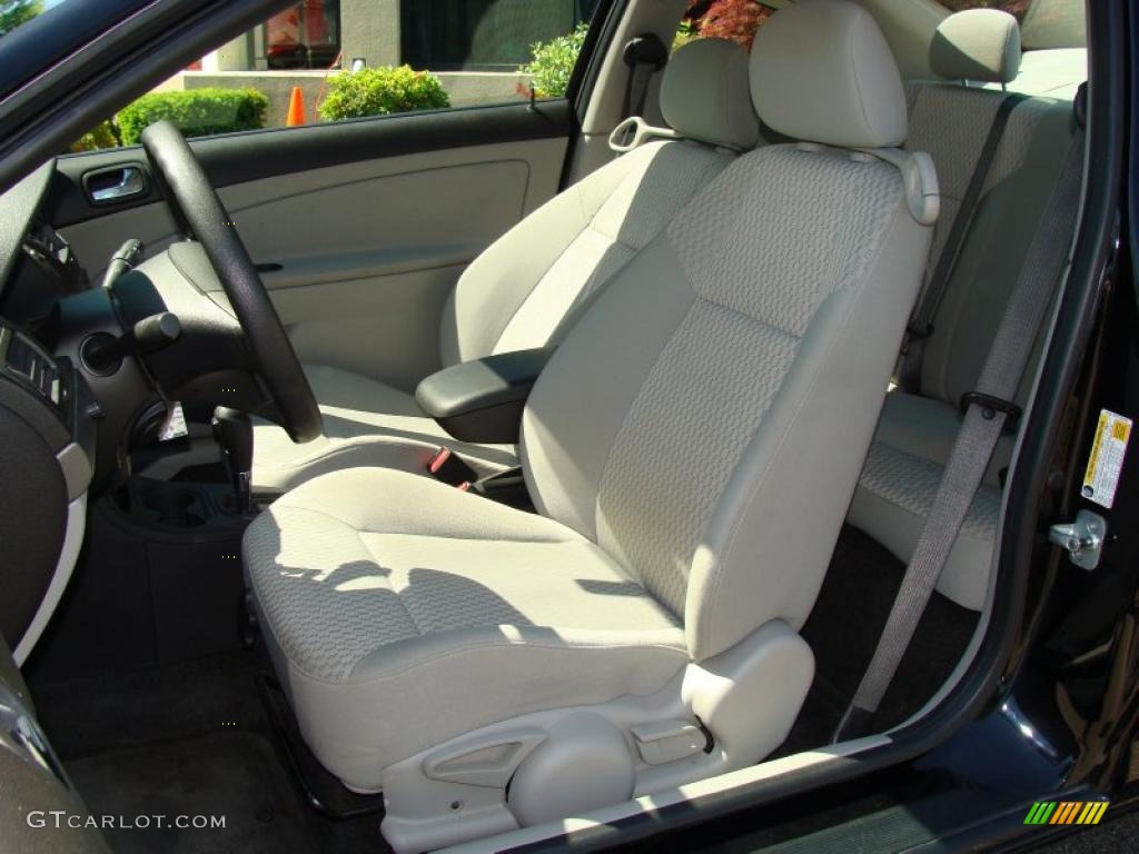 2007 Cobalt LT Coupe - Black / Gray photo #10