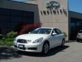 2008 Ivory Pearl White Infiniti G 35 x Sedan  photo #1