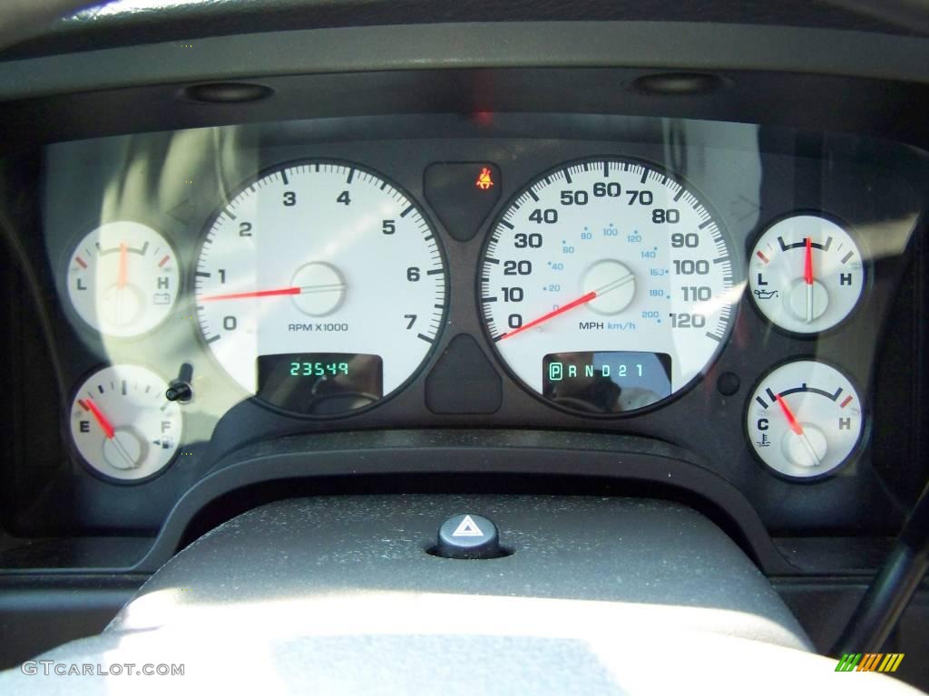 2005 Ram 1500 SLT Daytona Regular Cab 4x4 - Go ManGo! / Dark Slate Gray photo #13