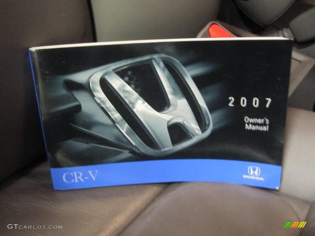 2007 CR-V EX-L 4WD - Taffeta White / Gray photo #12