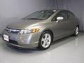 2007 Galaxy Gray Metallic Honda Civic EX Sedan  photo #1