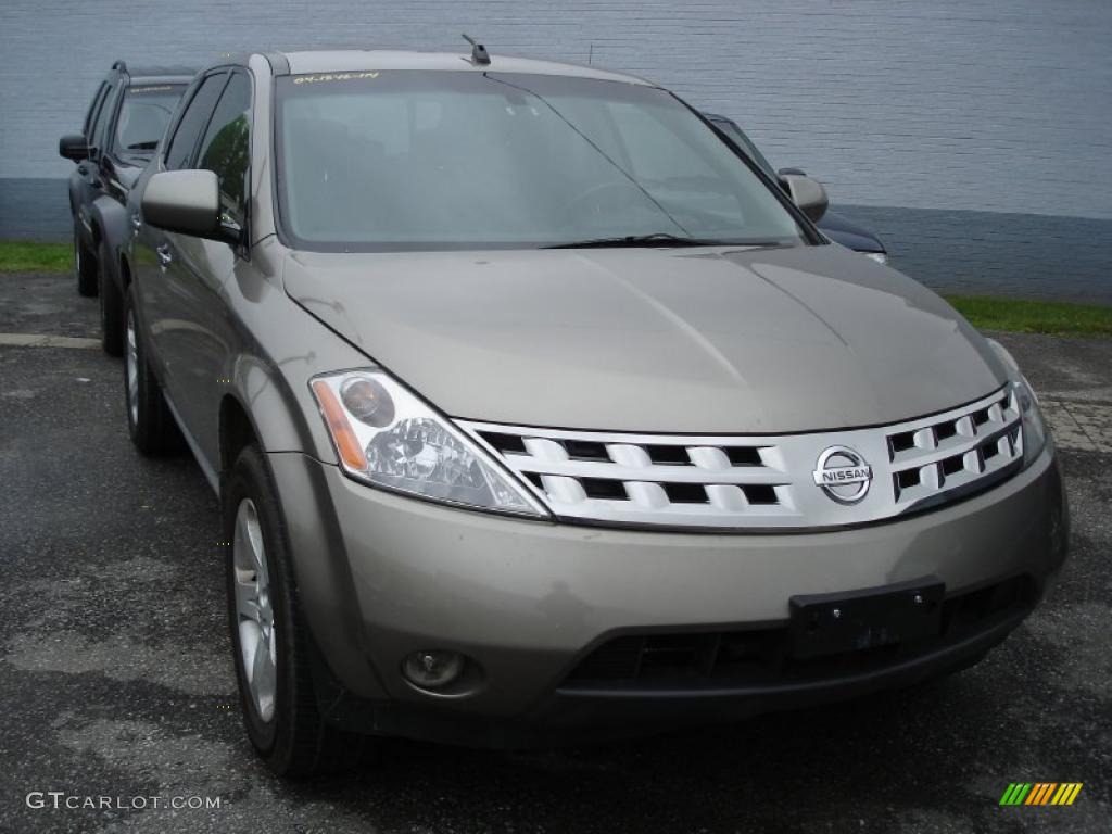 2004 Murano SL AWD - Polished Pewter Metallic / Charcoal photo #1