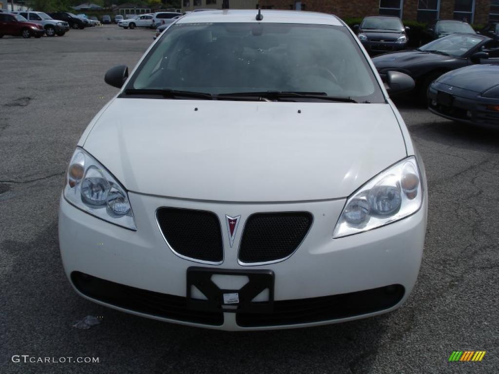 2008 G6 GT Sedan - Ivory White / Ebony Black photo #2