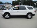 2010 Summit White GMC Acadia SLT AWD  photo #3