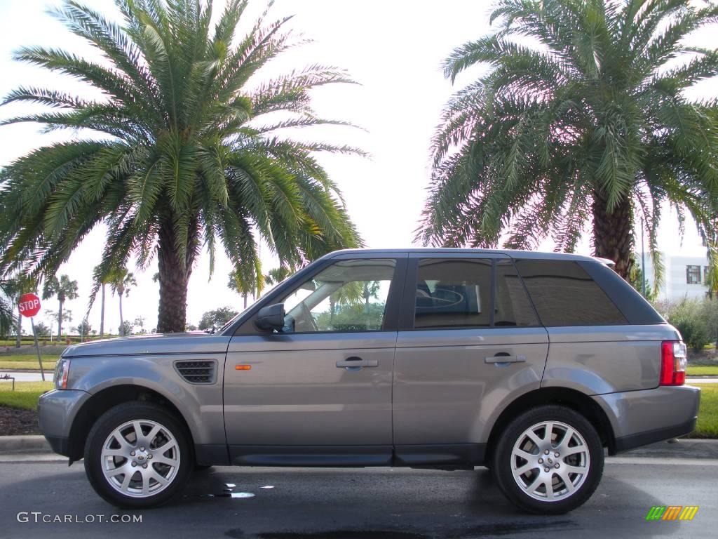 2008 Range Rover Sport HSE - Stornoway Grey Metallic / Ebony Black photo #1