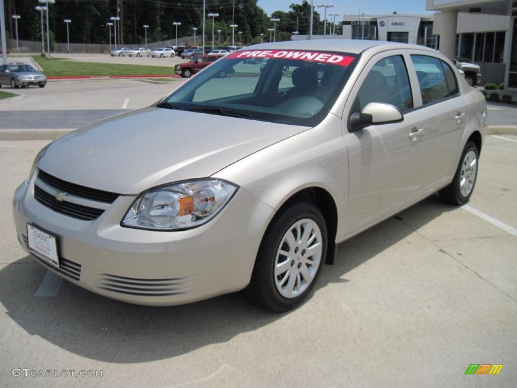 2009 Cobalt LT Sedan - Silver Ice Metallic / Gray photo #1