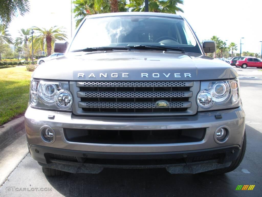 2008 Range Rover Sport HSE - Stornoway Grey Metallic / Ebony Black photo #3