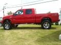 2006 Red Clearcoat Ford F250 Super Duty XLT Crew Cab 4x4  photo #4