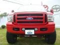 2006 Red Clearcoat Ford F250 Super Duty XLT Crew Cab 4x4  photo #9