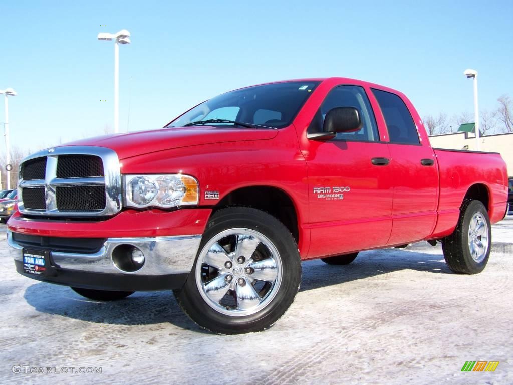 Flame Red Dodge Ram 1500