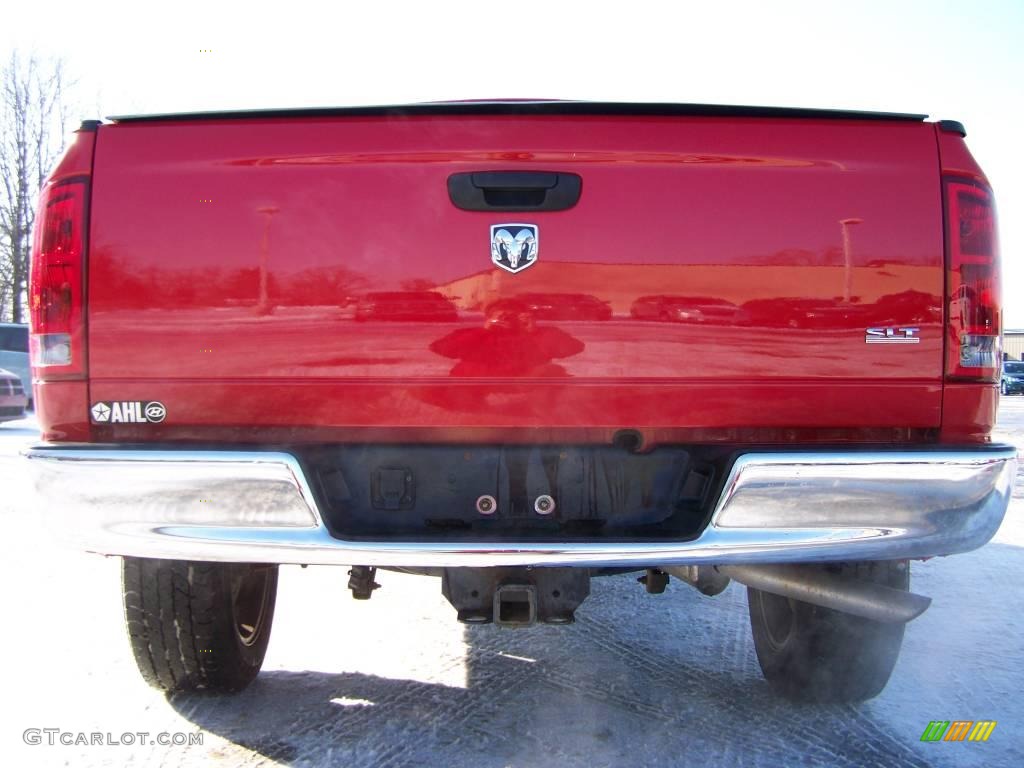 2005 Ram 1500 Big Horn Edition Quad Cab - Flame Red / Dark Slate Gray photo #6