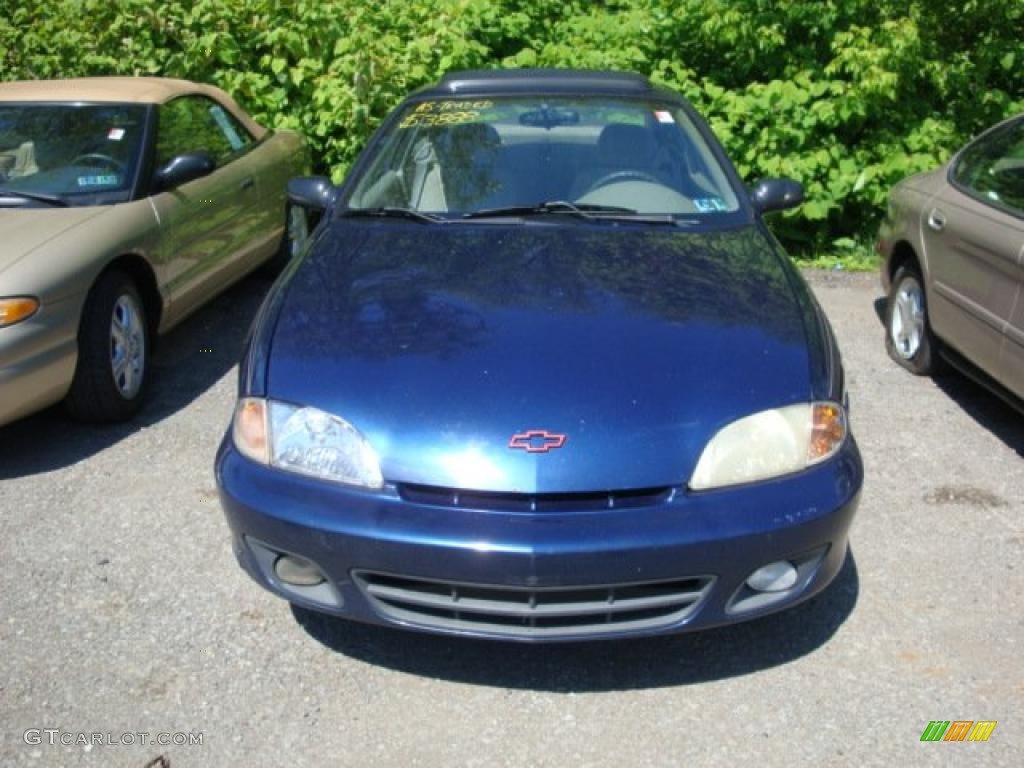 2001 Cavalier Z24 Coupe - Indigo Blue Metallic / Neutral photo #2