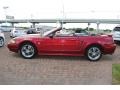 Redfire Metallic - Mustang V6 Convertible Photo No. 17
