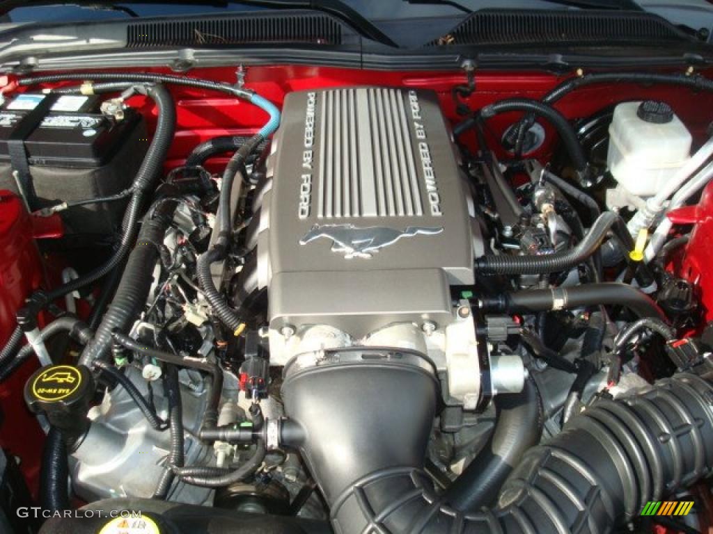 2007 Mustang GT Premium Coupe - Redfire Metallic / Dark Charcoal photo #23