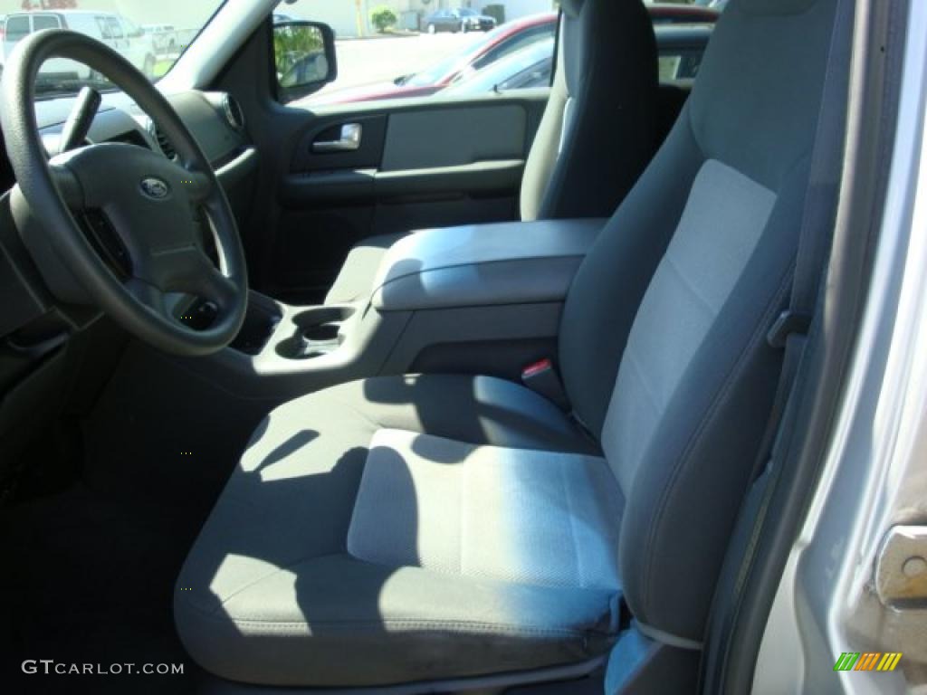 2003 Expedition XLT 4x4 - Silver Birch Metallic / Flint Grey photo #8