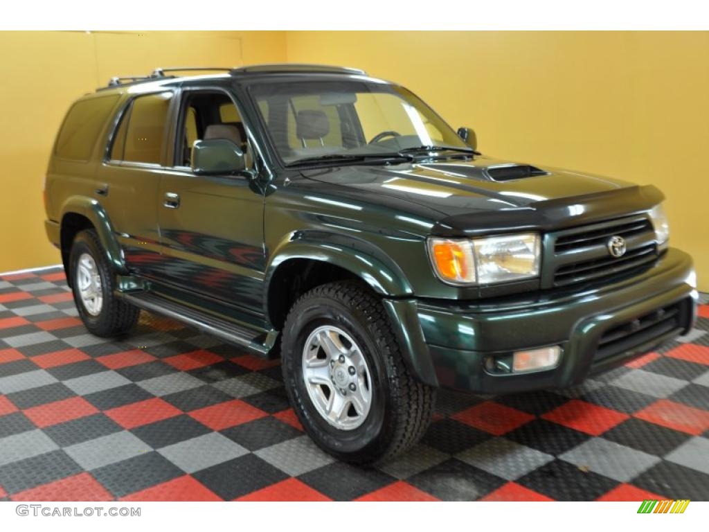 2000 4Runner SR5 4x4 - Imperial Jade Mica / Oak photo #1