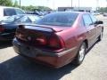 2002 Dark Carmine Red Metallic Chevrolet Impala LS  photo #2