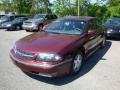 2002 Dark Carmine Red Metallic Chevrolet Impala LS  photo #5