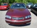 2002 Dark Carmine Red Metallic Chevrolet Impala LS  photo #6
