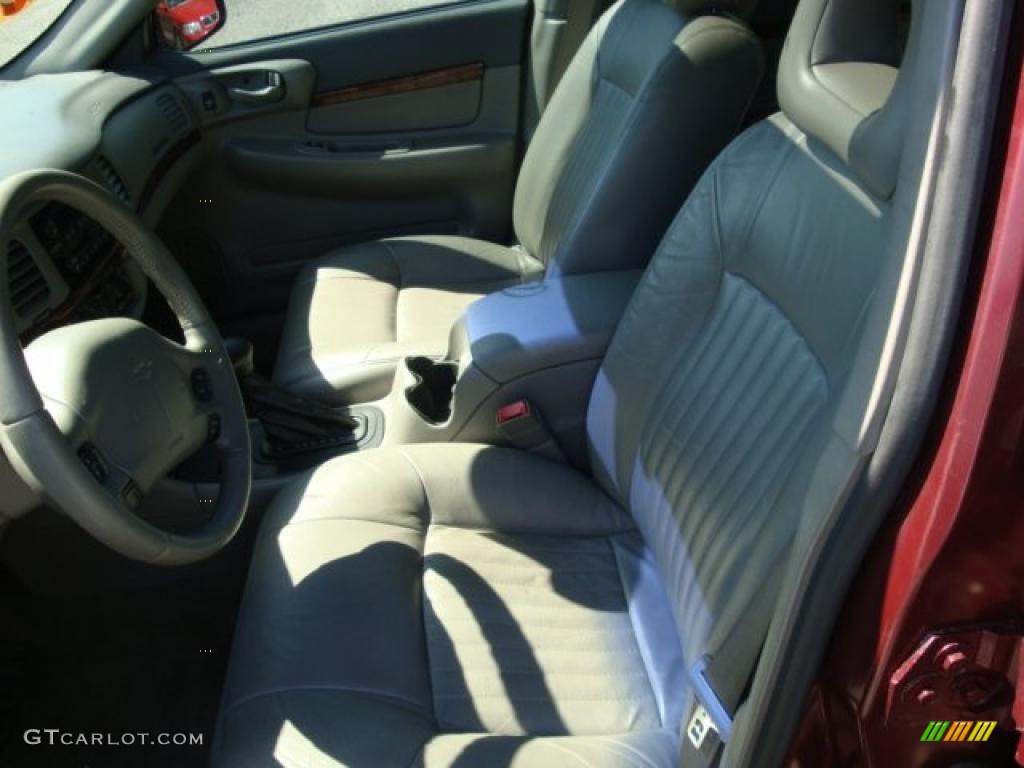 2002 Impala LS - Dark Carmine Red Metallic / Medium Gray photo #8