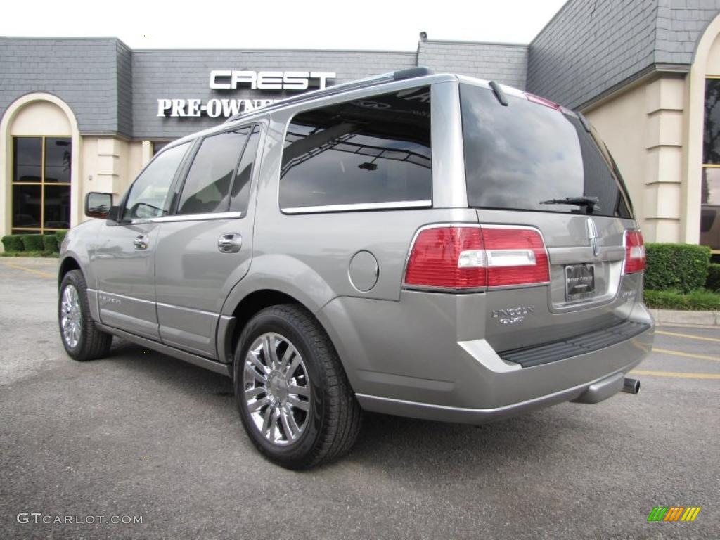 2008 Navigator Limited Edition - Vapor Silver Metallic / Stone/Charcoal Black photo #5