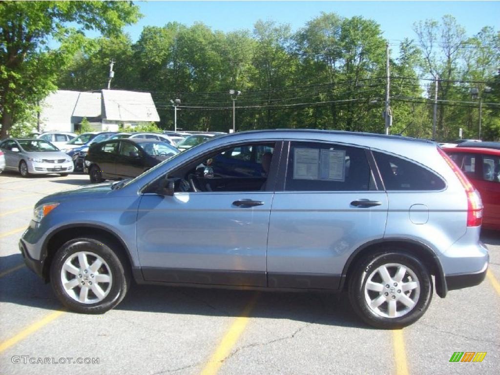 2007 CR-V EX 4WD - Glacier Blue Metallic / Gray photo #24