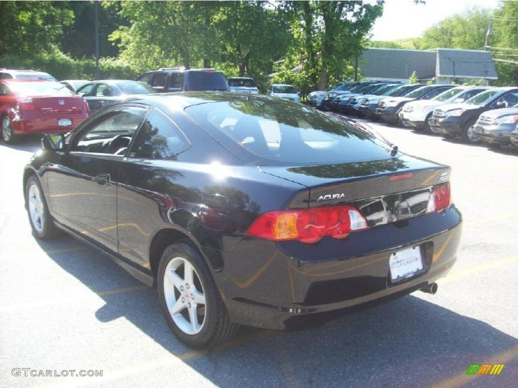 2002 RSX Sports Coupe - Nighthawk Black Pearl / Ebony Black photo #2