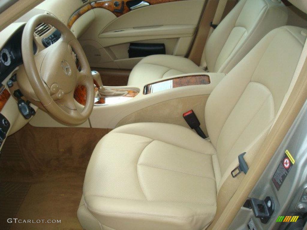 2008 E 350 Sedan - Pewter Metallic / Cashmere photo #8