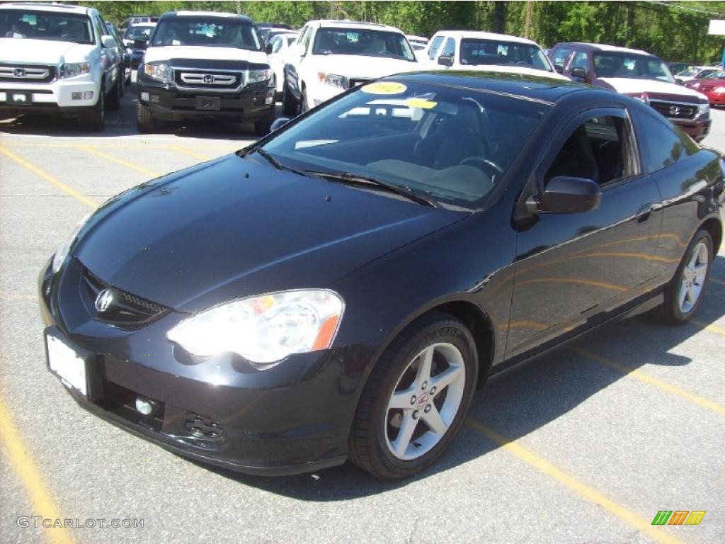 2002 RSX Sports Coupe - Nighthawk Black Pearl / Ebony Black photo #21