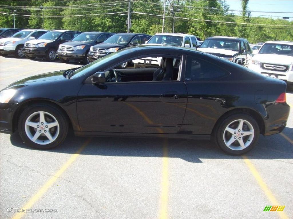 2002 RSX Sports Coupe - Nighthawk Black Pearl / Ebony Black photo #24