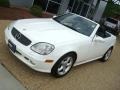 Alabaster White - SLK 320 Roadster Photo No. 9