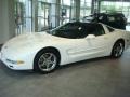 2003 Speedway White Chevrolet Corvette Coupe  photo #2