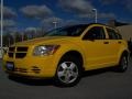 2007 Solar Yellow Dodge Caliber SE  photo #1