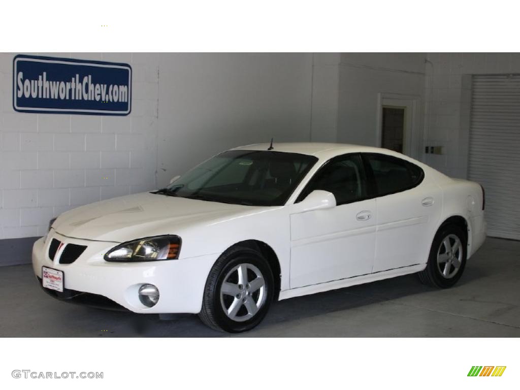 Ivory White Pontiac Grand Prix