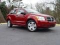 2007 Inferno Red Crystal Pearl Dodge Caliber SXT  photo #1