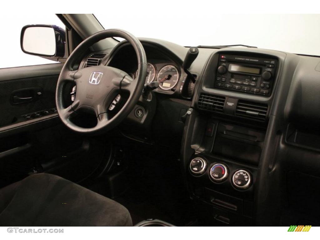 2006 CR-V EX 4WD - Royal Blue Pearl / Black photo #18