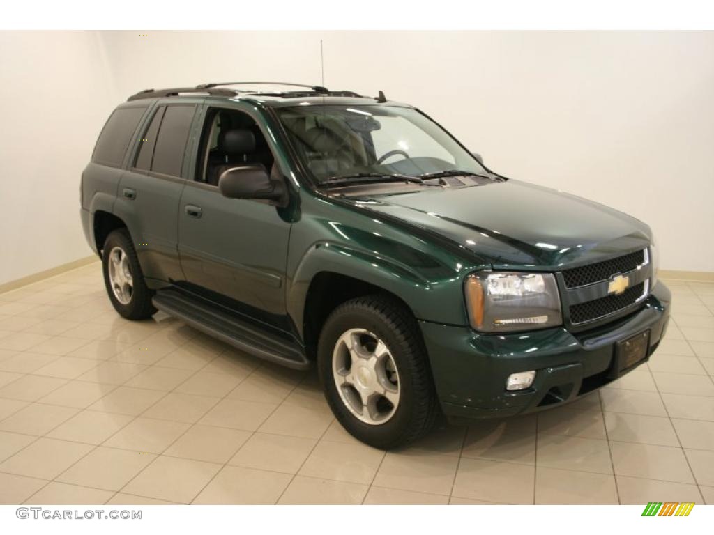 2006 TrailBlazer LT 4x4 - Emerald Jewel Metallic / Ebony photo #1