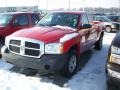 2005 Flame Red Dodge Dakota ST Club Cab  photo #1