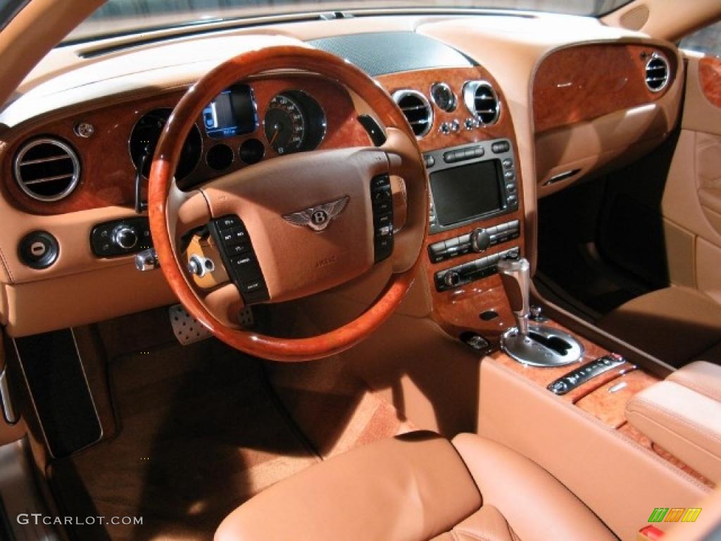 2007 Continental Flying Spur Mulliner - Dark Sapphire / Saddle photo #7