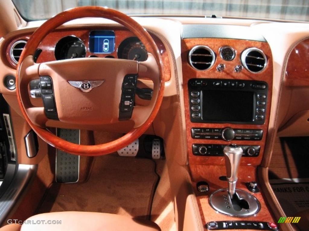 2007 Continental Flying Spur Mulliner - Dark Sapphire / Saddle photo #8