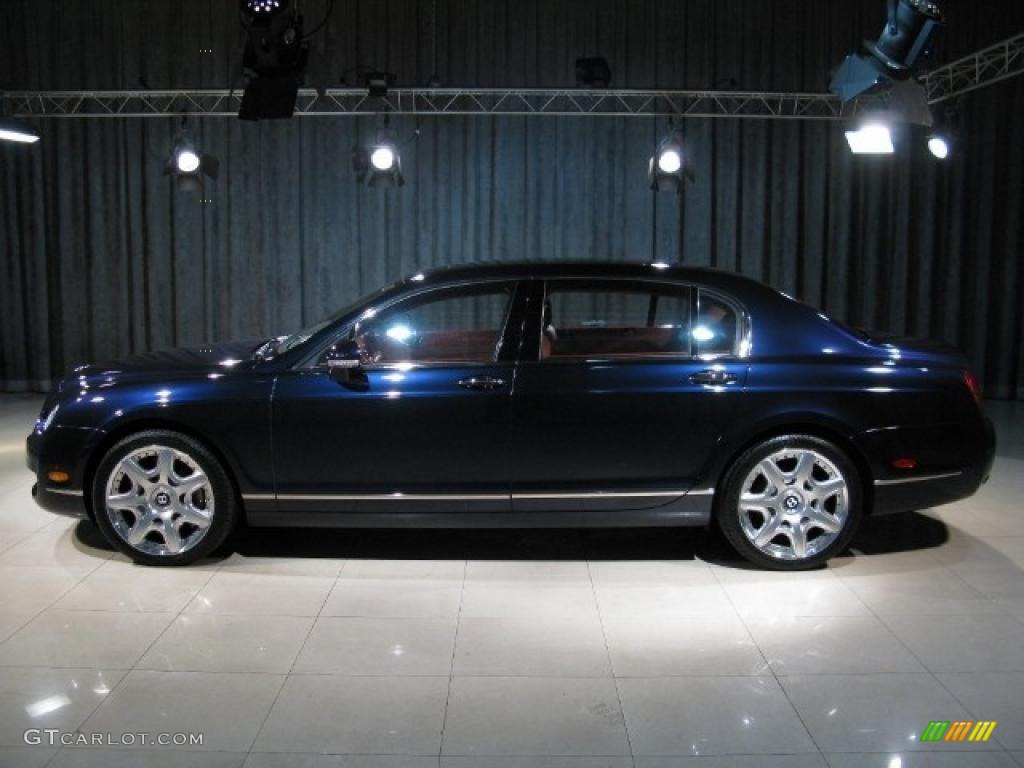 2007 Continental Flying Spur Mulliner - Dark Sapphire / Saddle photo #19