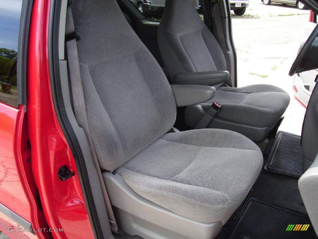 2001 Windstar LX - Bright Red Metallic / Medium Graphite photo #13