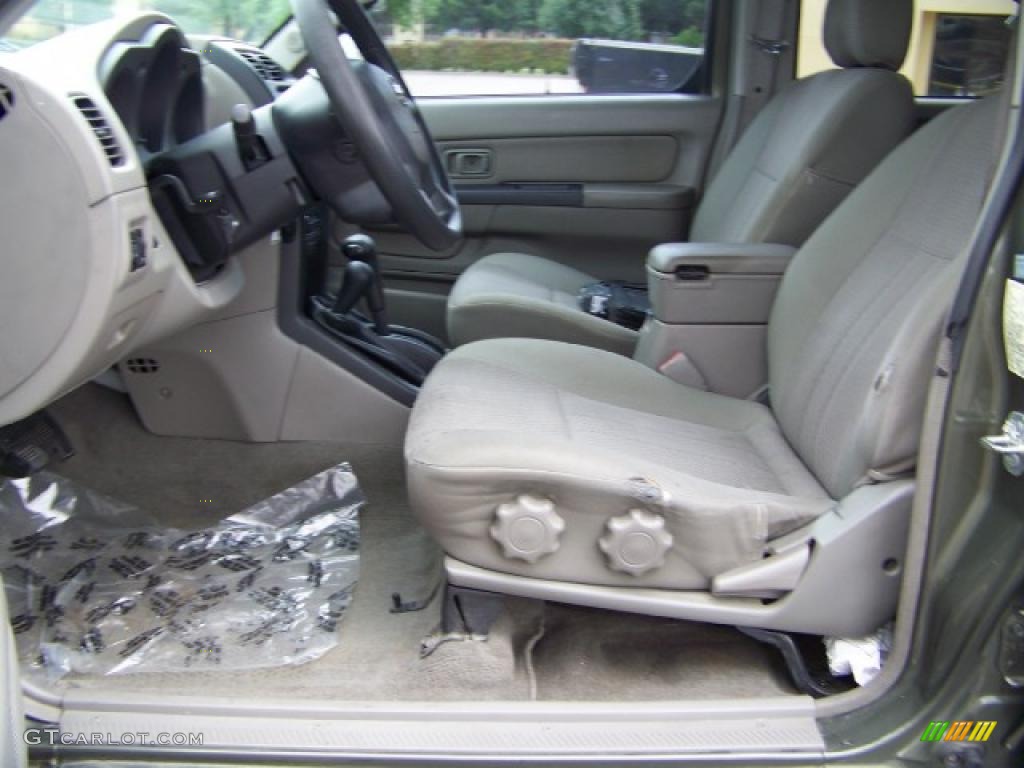 2003 Xterra SE V6 4x4 - Canteen Green Metallic / Gray photo #9