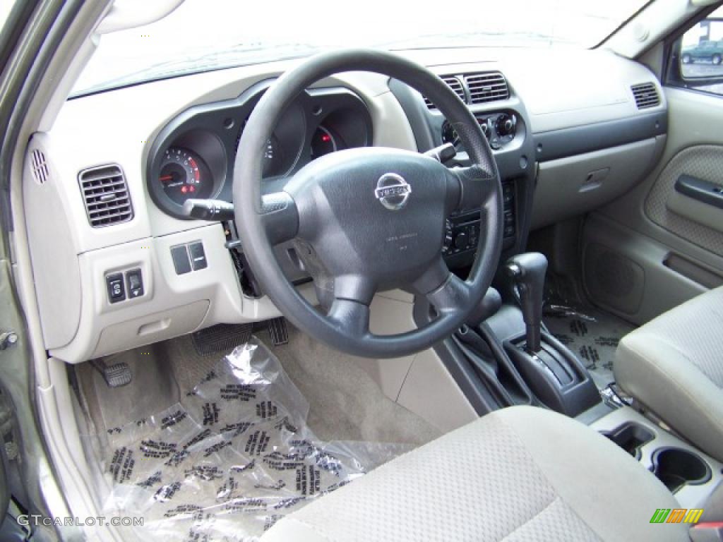 2003 Xterra SE V6 4x4 - Canteen Green Metallic / Gray photo #10