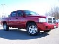 Inferno Red Crystal Pearl - Dakota SLT Quad Cab 4x4 Photo No. 8