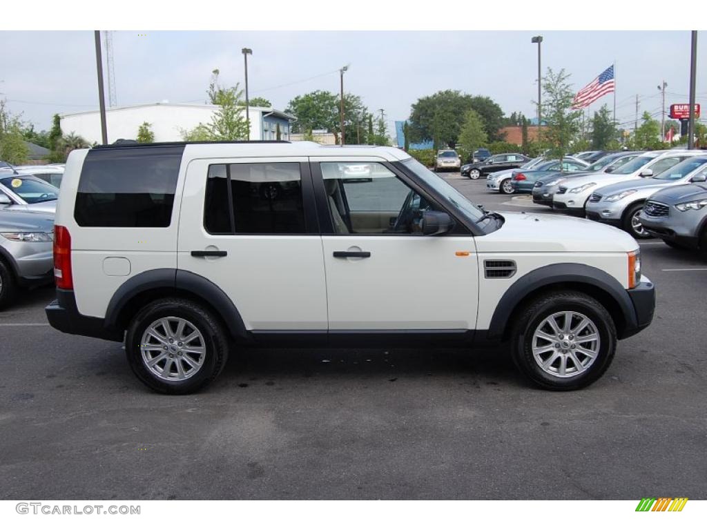 2008 LR3 V8 SE - Alaska White / Alpaca Beige photo #15