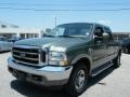 2004 Estate Green Metallic Ford F250 Super Duty King Ranch Crew Cab 4x4  photo #1