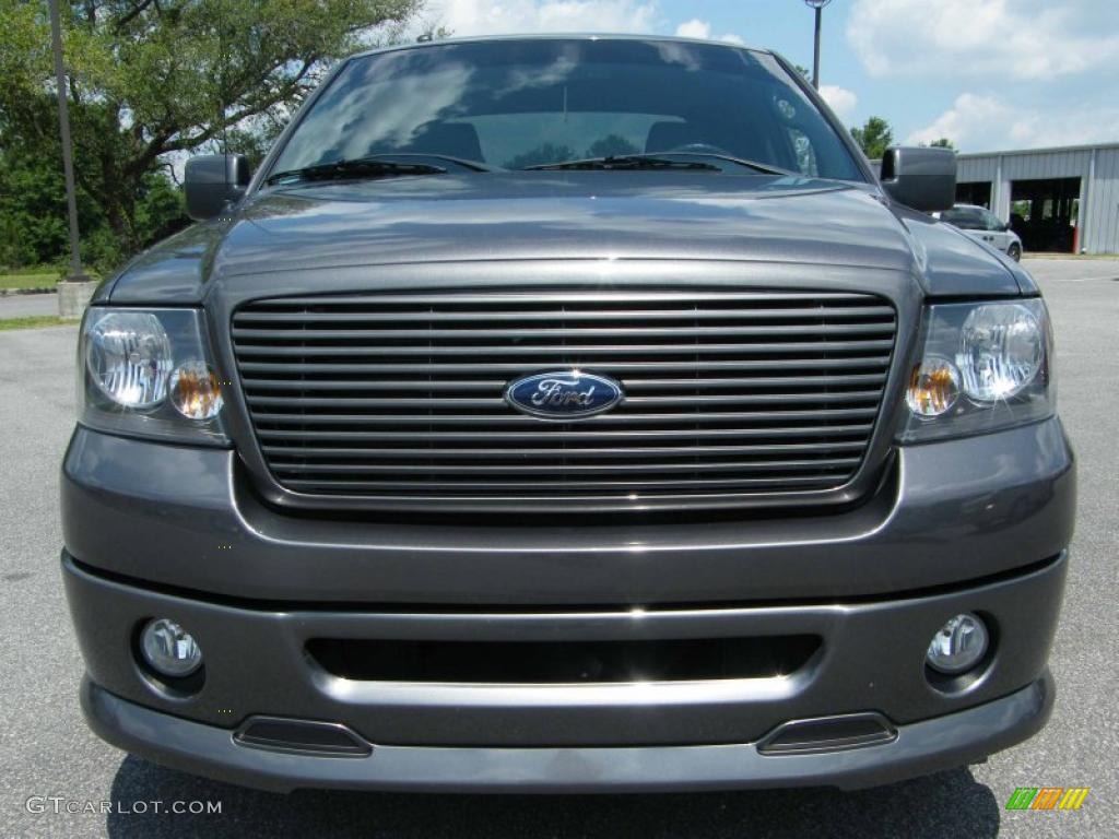 2008 F150 FX2 Sport SuperCrew - Dark Shadow Grey Metallic / Black photo #8